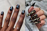 17 LOVELY BLACK NAILS IDEAS YOU WILL LOVE