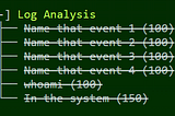 Level Effect Cyber Defense CTF Write-up — Log Analysis Challenges (6/6 completeness)