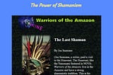 There’s amazing article on shamanism.