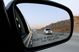 Looking in the rearview mirror