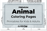 Download all <strong>Animal Coloring Pages</strong>