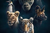 poster for BBC produced TV Series ‘Dynasties’ |BBC Earth