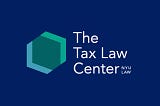 Tax Law Center logo with a dark blue background