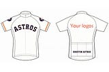 To Buy MLB Houston Astros Custom Made Cycling Jerseys