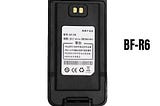 Wymiana baterii BaoFeng 7.4V 3800mAh/28.12W BF-R6