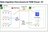 One command to setup Migration Demo From Aurora to TiDB Cloud with API