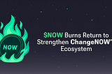 ChangeNOW Brings Back $NOW Burns: Strengthening the Token Ecosystem
