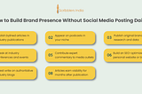 How Can You Build A Personal Brand with Zero Followers? | Scribblers India
