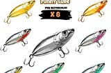 Watercolor Fishing Iron Lure Clipart