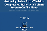 Authority Hacker Test und meine Erfahrungen: der beste Onlinekurs, um Affiliate-Webseiten…