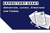 How to Write an Expository Essay Structure, Tips & Examples