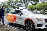 Chinese first self driving transportation service