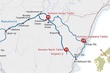 Kumano Kodo Nakahechi Route Itinerary — April to May 2024