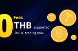 Announcement about supporting THB in the OTC trading section