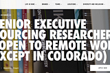 Remote Work, Coloradans Need Not Apply | The Wiglaf Journal