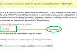 D3.JS (Data Driven Documents)