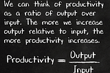 Productivity improvement through technology/AI and eventual labour market impact