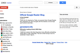 Google Reader: A Time Capsule from 5 Years Ago