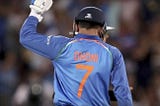 Dhoni finishes off in style