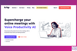 Krisp.ai: Stress-Free Meetings with Voice Cancellation