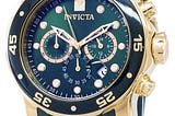 Invicta Pro Diver 18196 Chronograph Quartz 200M Men’s Watch