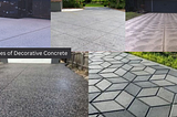 Different Types Of Decorative Concrete — VAC Buildcare Mumbai