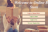 Online Book Store | Java Project