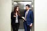 Elevator speech? No — elevator story!