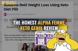 The HONEST Alpha Femme Keto Genix Review — Russ Howe PTI