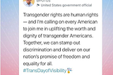 Transgender Day of Visibility