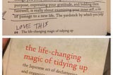 My Biggest Takeaways from “The Life-Changing Magic of Tidying Up” by Marie Kondo