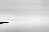 Misty Solitude, a foggy day at Lac de Neuchâtel — Source: Johan Peijnenburg