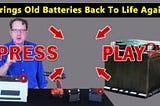 The time required to learn how to recondition your batteries is tiny… But the benefits & money…