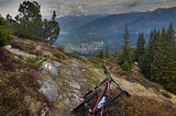 Mountainbiking in — Flims, Graubünden, Switzerland