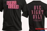 Girls Aloud One Night Only T Shirt