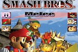 Super Smash Bros. Melee, a 2001 crossover fighting game for the Nintendo GameCube