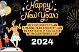 Funny Happy New Year Wishes & Statuses for a Joyful 2024 Celebration | Blessing Birthday Wishes