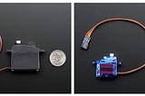 standard vs small servo