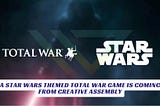 A Star Wars Themed Total War Game is Coming From Creative Assembly