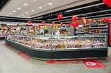 Inside the first environmentally friendly Delhaize store in Serbia