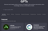 OpenAI’s GPT Store Launched