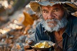 Old-Timey Prospector Realizes The Real Gold Was Drinking Self Unconscious All Along