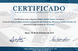 curso de manutenção de celulares