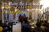 Ban Be Ca Phe Restaurant Antipolo