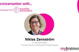 myfirstminute in conversation with Niklas Zennström