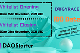 DogyRace Whitelist for DAOStarter IDO is now OPEN