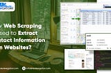 Web Scraping Is Used To Extract Contact Information From Websites