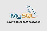 How to reset root password MySQL on Windows