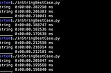 How bad is Python ‘in string’ search
