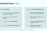 Materiality sucks. How can we upgrade it to a business strategy tool?